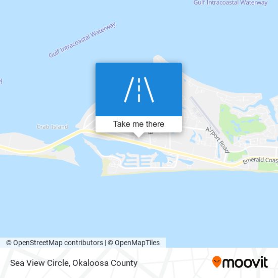 Sea View Circle map