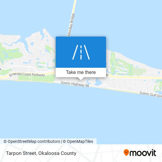 Tarpon Street map