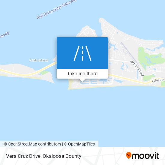 Vera Cruz Drive map