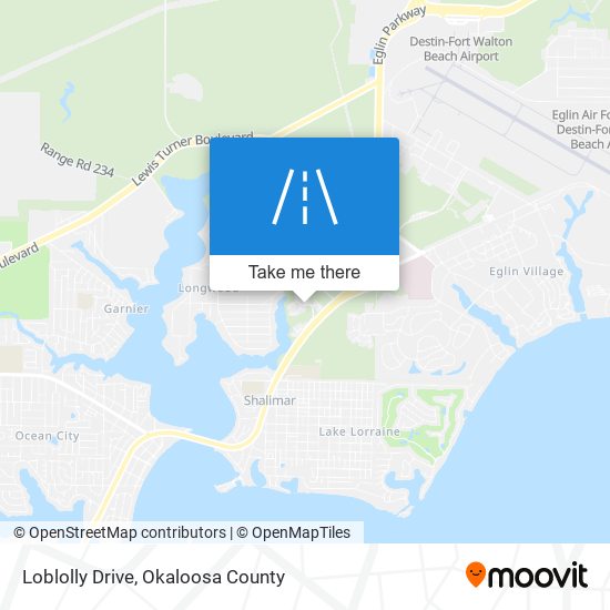 Loblolly Drive map