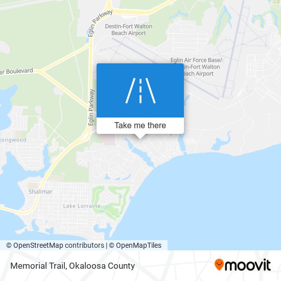 Memorial Trail map