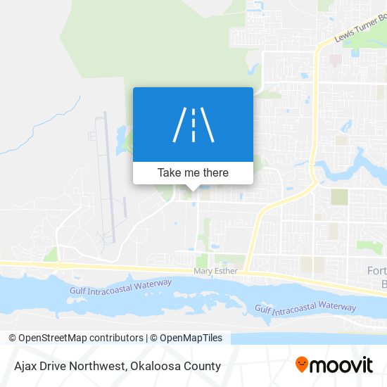 Ajax Drive Northwest map