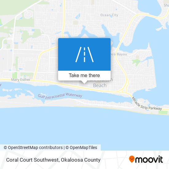 Mapa de Coral Court Southwest