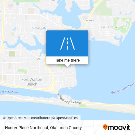 Hunter Place Northeast map