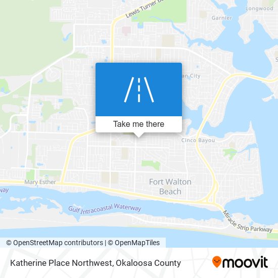 Mapa de Katherine Place Northwest