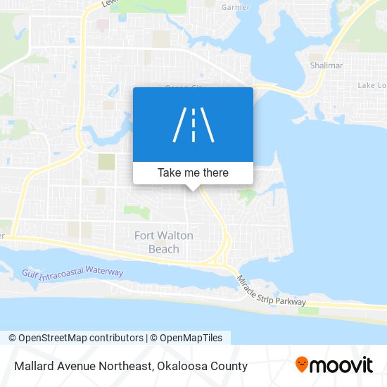 Mallard Avenue Northeast map