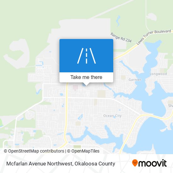 Mapa de Mcfarlan Avenue Northwest