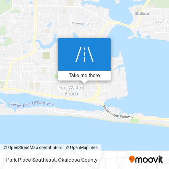 Mapa de Park Place Southeast