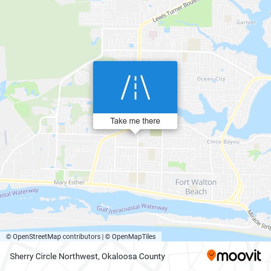 Sherry Circle Northwest map