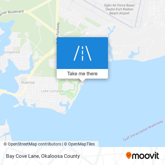 Mapa de Bay Cove Lane