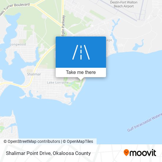 Shalimar Point Drive map