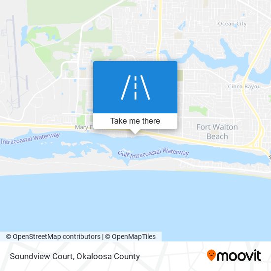 Soundview Court map