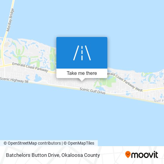 Batchelors Button Drive map