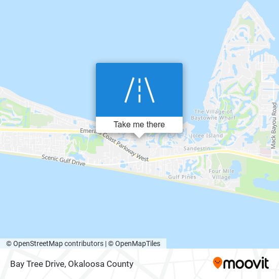 Bay Tree Drive map