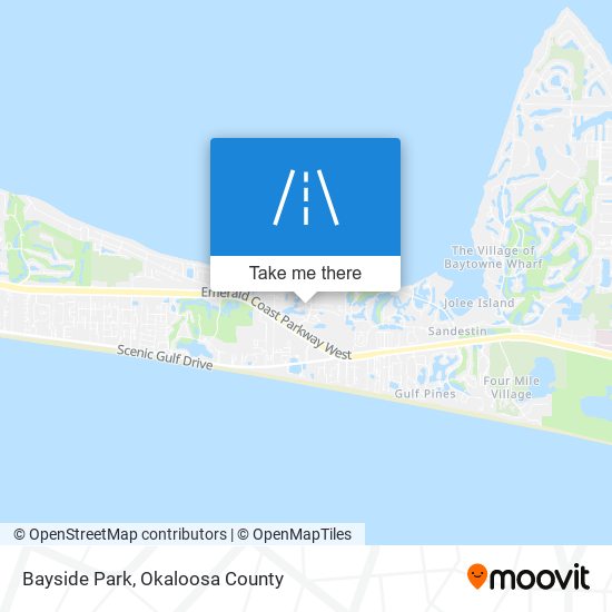 Bayside Park map