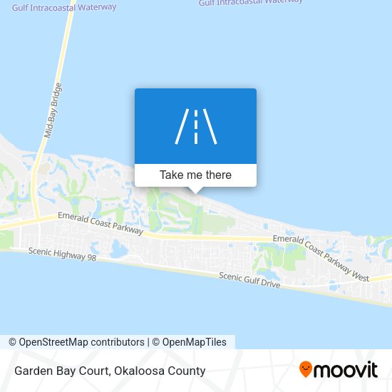 Garden Bay Court map