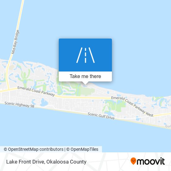 Lake Front Drive map