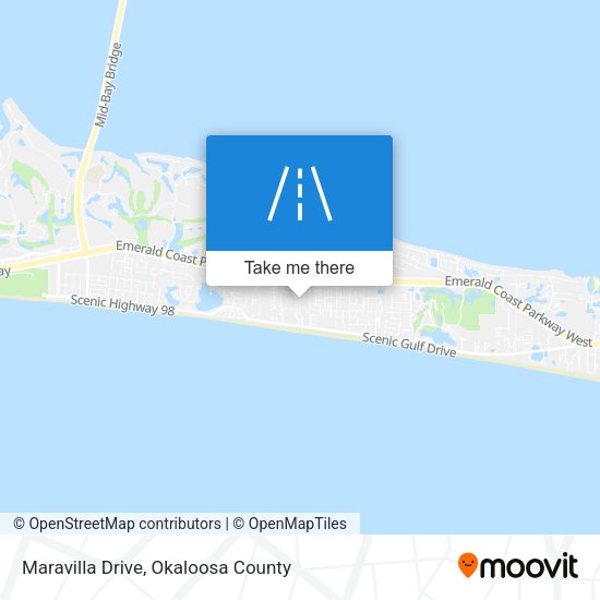 Maravilla Drive map