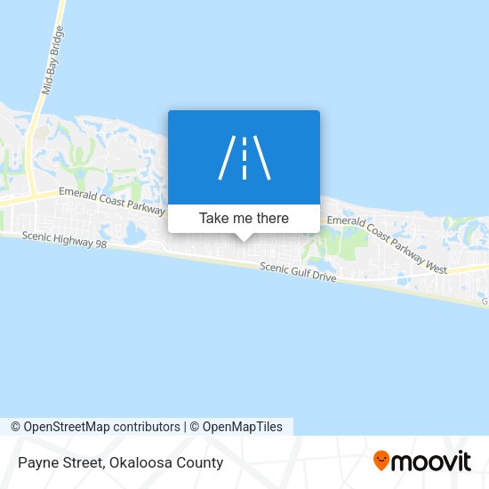 Mapa de Payne Street