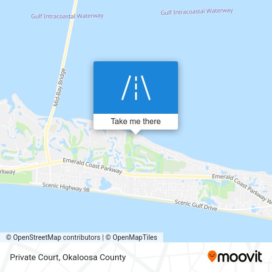 Private Court map