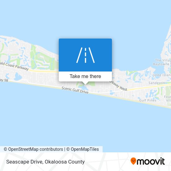 Seascape Drive map