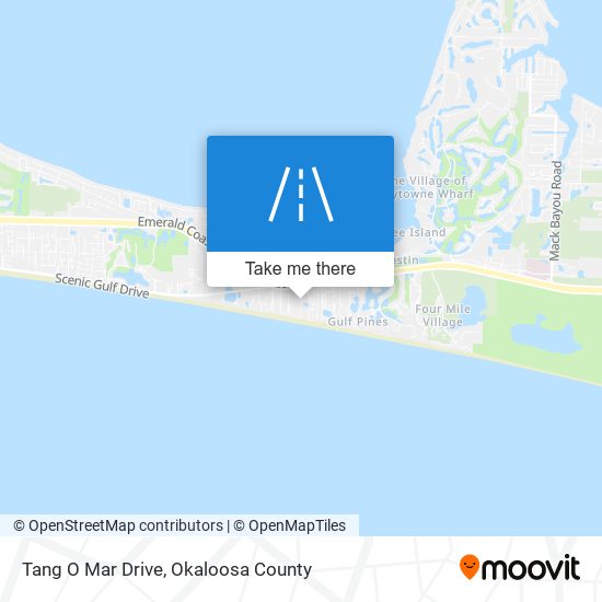 Mapa de Tang O Mar Drive