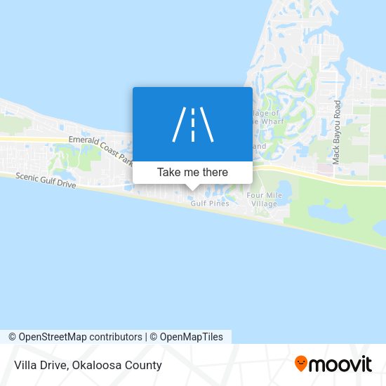 Mapa de Villa Drive