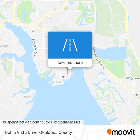 Bahia Vista Drive map
