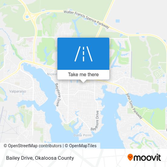 Bailey Drive map