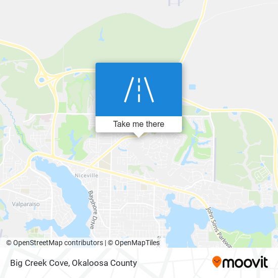 Mapa de Big Creek Cove