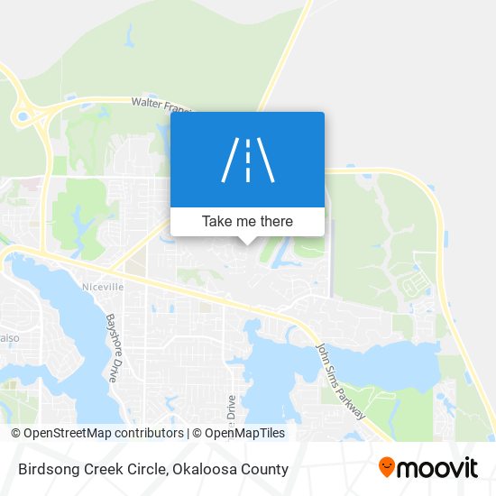 Birdsong Creek Circle map