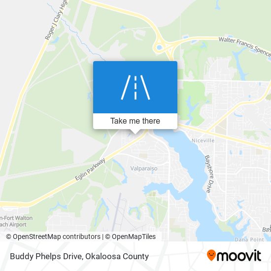 Buddy Phelps Drive map
