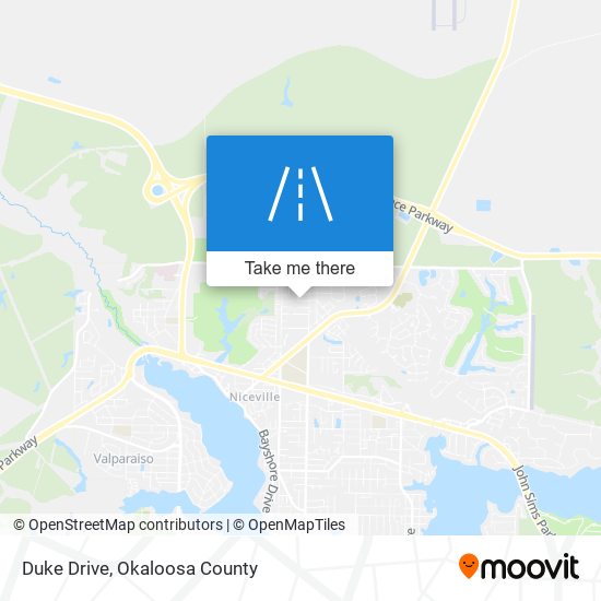 Mapa de Duke Drive
