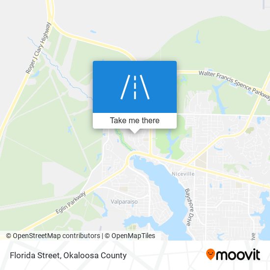 Florida Street map