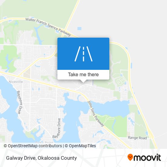 Galway Drive map