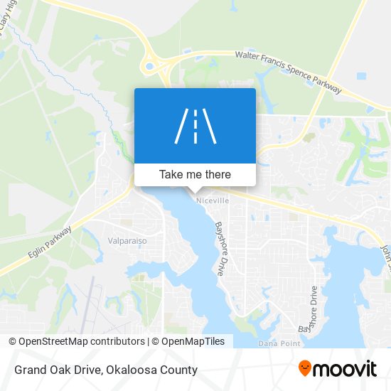 Grand Oak Drive map