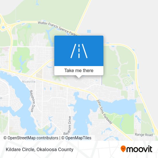 Kildare Circle map