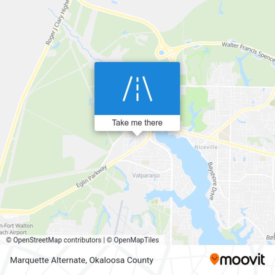 Marquette Alternate map