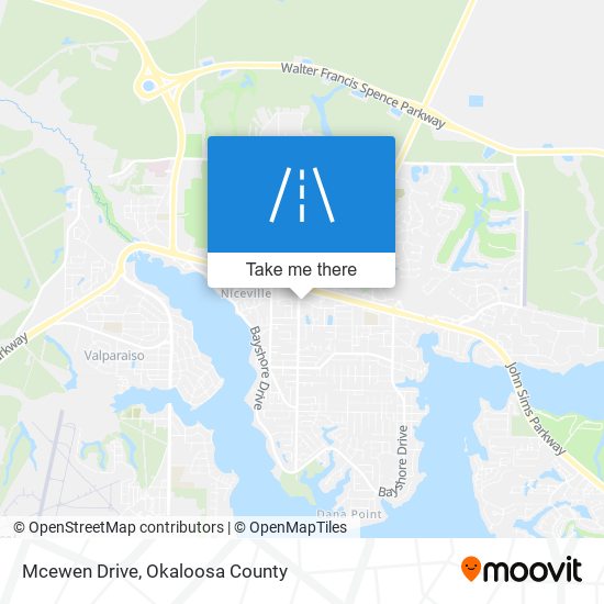 Mapa de Mcewen Drive