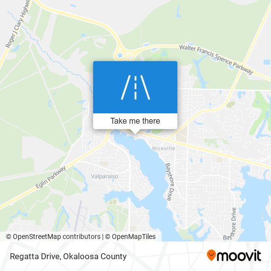 Regatta Drive map