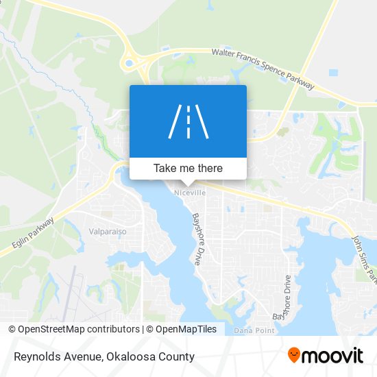 Mapa de Reynolds Avenue