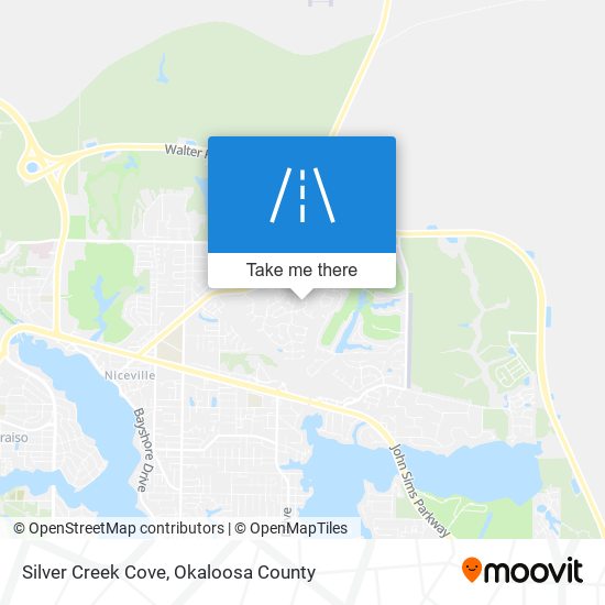 Silver Creek Cove map