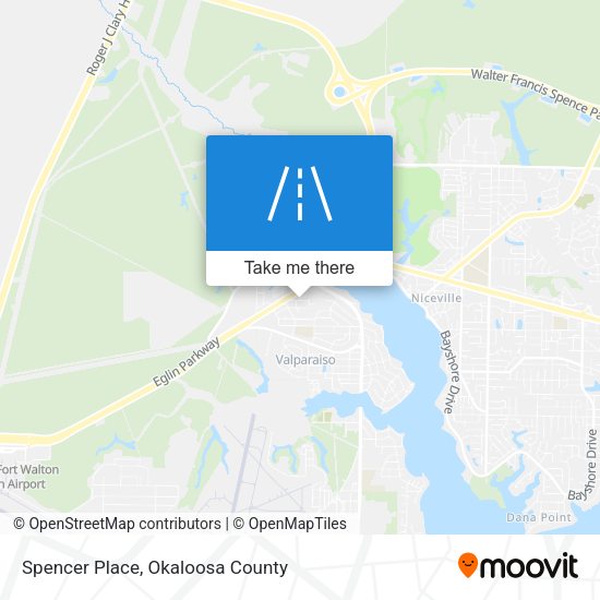 Spencer Place map