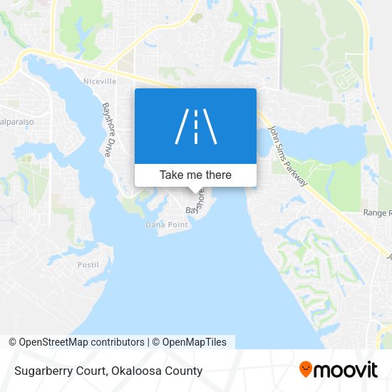 Sugarberry Court map