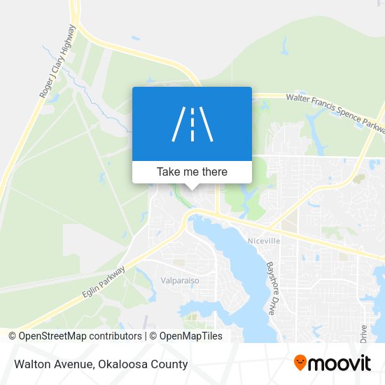 Walton Avenue map