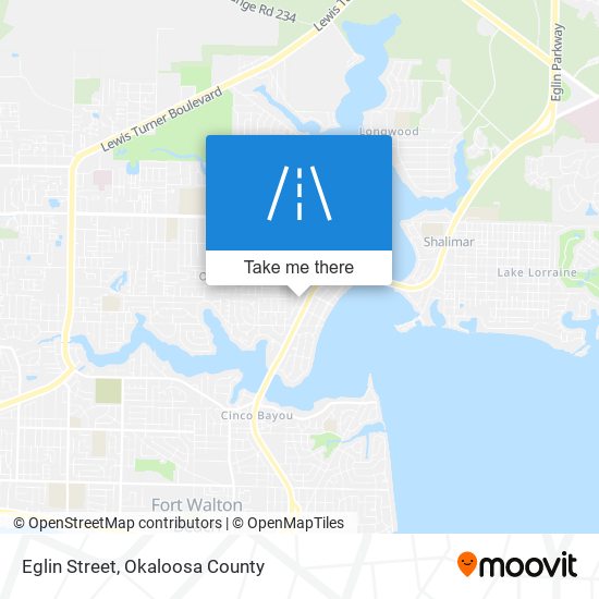 Eglin Street map