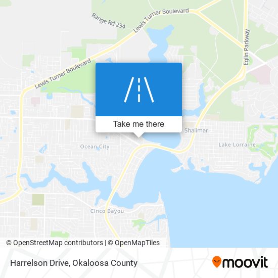 Harrelson Drive map