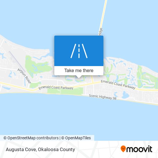 Mapa de Augusta Cove