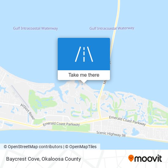 Baycrest Cove map