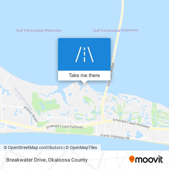 Breakwater Drive map